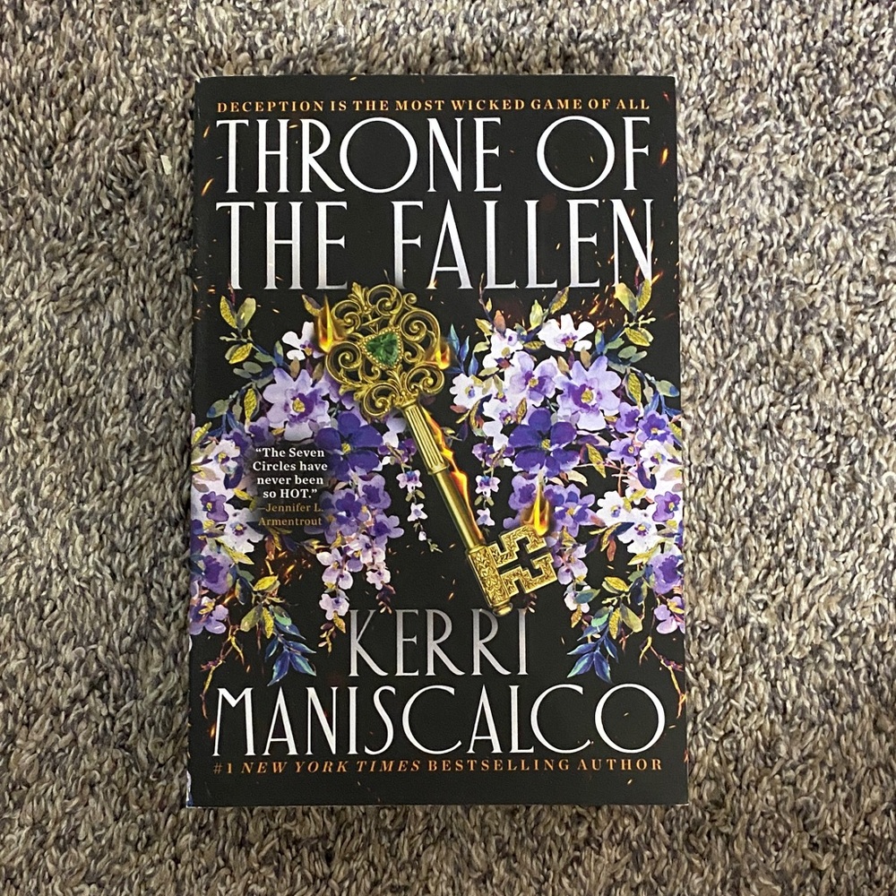 Throne of the Fallen Decorative Book by